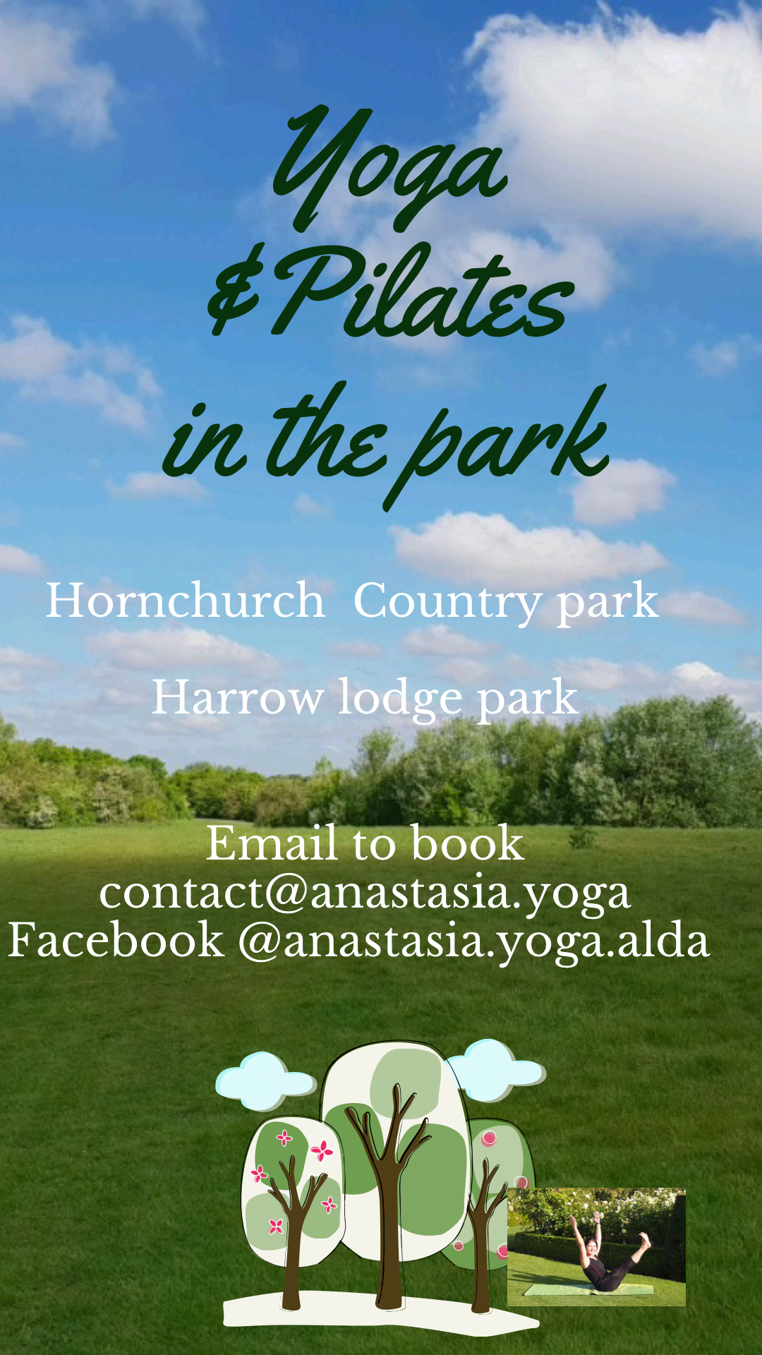 Yoga in the park